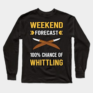 Weekend Forecast Whittling Long Sleeve T-Shirt